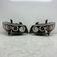 オデッセイ ヘッドライト HID レベ付 インナーブラック 100-22497