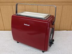 昭和レトロ ナショナルオーブントースター NT-6012 赤 レトロポップ