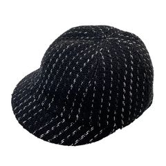 シャネル CHANEL ツイード キャップ ブラック 【美品】 - メルカリ
