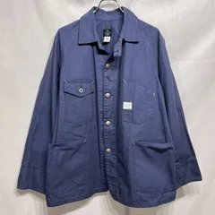 POST O'ALLS OVERALLS  ポストオーバーオールズ ● 23FW 1102-CON Engineer's Jacket cotton canvas navyメタルボタンキャンバスエンジニアーズジャケット カバーオールのサムネイル