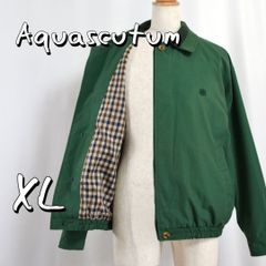 Aquascutum ブルゾン ジャケット スイングトップ ピンク LL 刺繍 