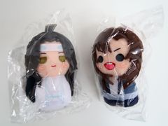 THEキャラ 限定 魔道祖師 公式 ぬいぐるみキーホルダー 魏無羨 藍忘機