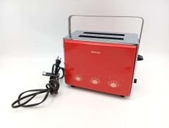 昭和レトロ ナショナルオーブントースター NT-6012 赤 レトロポップ