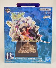 BANDAI SPIRITS 이치 반 쿠지 원피스 WT100 기념 오다 에이이치로 신작 대해적 백경 B상 원숭이·D·루피 대해적 백경 피규어