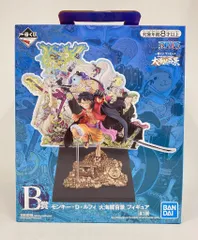 BANDAI SPIRITS 一番くじ ワンピース WT100記念 尾田栄一郎描き下ろし大海賊百景 B賞 モンキー・D・ルフィ 大海賊百景 フィギュア