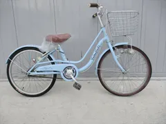 F104★整備済み★完成車発送★中古子ども自転車【20インチ　ブルー】のサムネイル