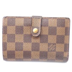 美品》ルイヴィトン ダミエ エベヌ ポルトモネ ビエ ヴィエノワ 財布