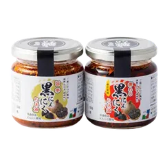黒にんにくらぁ油　旨辛・痺れる　4個（各2個）のサムネイル