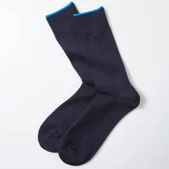 新品未使用 RoToTo（ロトト）コットン サーマル ソックス COTTON THERMAL SOCKS NAVY L(27-29cm) R1611 管理番号：1052A-787のサムネイル