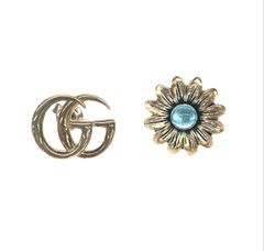 グッチ GUCCI 925 ターコイズ ピアス シルバー 両耳 ON572 - メルカリ