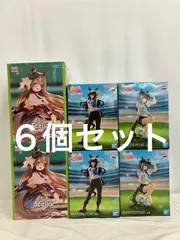 未開封 ウマ娘 プリティーダービー サトノダイヤモンド ヴィルシーナ シュヴァルグラン フィギュア 3種 6個セット LF5906 f107