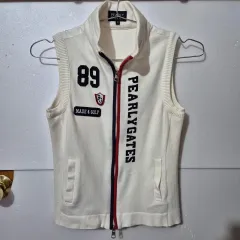 567 ) 正規品 パーリーゲイツ 限定モデル 防寒 ニットベスト ゴルフウェア