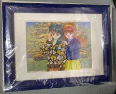 大幅値下げ　ときめきメモリアル　藤崎詩織　版権　大判　セル画　直筆背景 大幅値下げ ときめきメモリアル 藤崎詩織 版権 大判 セル画 直筆背景