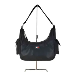 トミーヒルフィガー TOMMY HILFIGER フェイクレザー サイドポケット ハンドバック レディース 表記無 のサムネイル