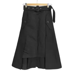 サカイ Sacai 24SS Cotton Gabardine x Nylon Twill Skirt レディース JPN：0 のサムネイル