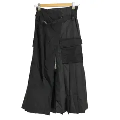 サカイ Sacai 23SS Nylon Twill Skirt レディース JPN：0 のサムネイル