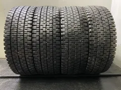 札幌発 引取OK DUNLOP SP001 265/70R19.5 140/138J 19.5インチ トラックタイヤ スタッドレス 4本 21年製 バリ溝 大型 増トン　(KTS505)のサムネイル