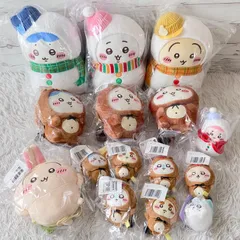 全品未開封 ちいかわ たぬきだもんくじ　B賞C賞 エニマイくじ ABC賞 ハチワレ うさぎ ぬいぐるみ ぬいぐるみ 15点セット 15