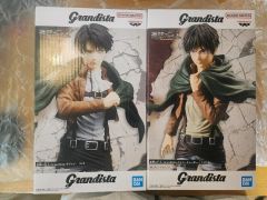 進撃の巨人 Grandista エレン 3体 リヴァイ 4体 7体セット - メルカリ 進撃の巨人 Grandista エレン3体リヴァイ4体7体セット