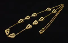 ▲VINTAGE GIVENCHY ジバンシー ロゴ ロングネックレス▲ゴールド/ヴィンテージ