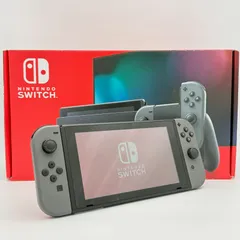 【新古品】ニンテンドー スイッチ Nintendo Switch 本体 Joy-Con L / R グレー 2019年8月発売モデル(バッテリー強化版) HAD-S-KAAAA