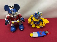 2体セット トランスフォーマー ディズニーレーベル ミッキー ドナルド