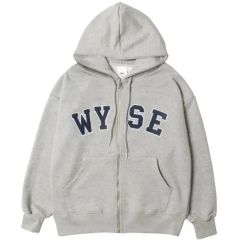 WILD BLUE WEGO グラフィックZIPパーカー グレー M - メルカリ