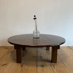 ローボード　木製　収納棚　引き出し　M099　古道具　古家具　和家具　ビンテージ アンティーク 古家具 ローボード 和箪笥 引き出し収納 テレビ台 無垢材