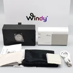 【美品】CaddyTalk Windy ホワイト ゴルフ距離測定器 キャディトーク ウィンディ 本体のサムネイル