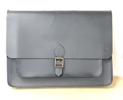 【中古品・現状品】Jby Jas M,B xBEAMS　ジェイ,バイ,ジャス,ビームス　ブラックショルダーバッグ　黒　A-326のサムネイル