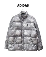 adidasアディダス パーカー 霜降り スケボー グリーン 長袖ビッグロゴ