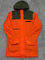 662 FILA Biella Italia Orange Tech Parka - メルカリ