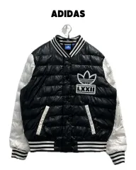 (95) adidas BIGトレフォイル ウィメンズ スタジャン ダウン ジャケット
