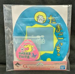 BANDAI SPIRITS 이치 반 쿠지 타마 고치 축! 또 다시 흔들림 - 쇼 축하합니다! G상 초대 / 폰 탭 & 데코 스티커 세트 지퍼 가방 / 폰 탭 아소 -