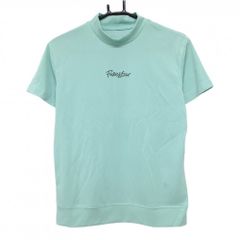 タグ付 24ss【ファイブスター】ロゴ モックネック シャツ XXL パープル