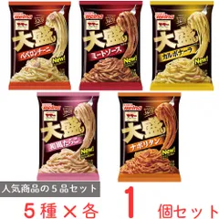 [冷凍]日清フーズ 大盛りスパゲティ 食べ比べセットのサムネイル