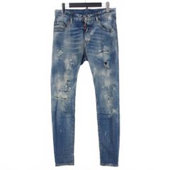 ディースクエアード ダメージデニムパンツ スーパートゥインキー