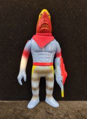 当時物　中嶋製作所　タイガーマスク　謎の魔人　スタンダードサイズソフビ　マント付 謎の魔人 ソフビ タイガーマスク中嶋製作所 当時物 ジャイアントサイズ