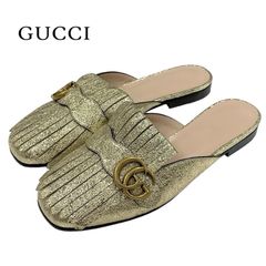 GUCCI グッチ プリンスタウン ミュール ホースビット ハラコ