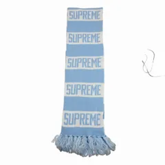 シュプリーム SUPREME Bar Stripe Scarf バーストライプスカーフ マフラー ストール ブルー 青のサムネイル