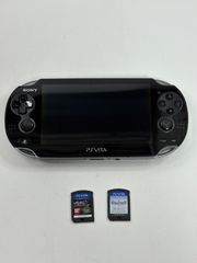 SONY PS Vita PCH-1100 レッド メモリーカード付き - メルカリ