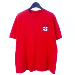 80s OLD STUSSY SS COUPE Tシャツ レッド - メルカリ