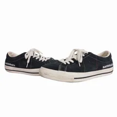 ワコマリア WACKO MARIA × コンバース CONVERSE One Star Suede ワンスタースエード スニーカー 靴 US10.5 29㎝ ブラック 黒のサムネイル