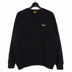 Dime クルーネック スウェット ブラック Lサイズ - メルカリ