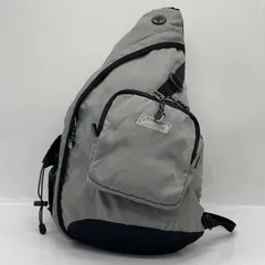 BN8890□Coleman コールマン ワンショルダー スリング バッグ y2k テック グレー