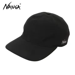 ナンガ【NANGA】N2610-3A071A ドットエア BBキャップ ブラック ベースボールキ ャップ 帽子 ロゴ 通気性 メンズ レディース アウトドアのサムネイル
