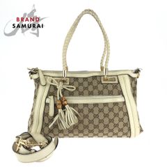 極美品/布袋付】GUCCI GGキャンバス 2wayショルダーバッグ ベラ - メルカリ