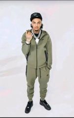 ナイキ テックフリース カーキ セットアップ M S 廃盤 drip スリム 