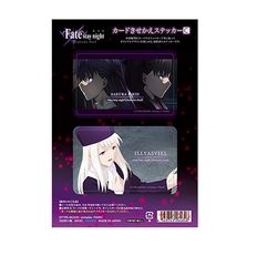 Fate/stay night Heaven's Feel 이리야스필 폰 아인츠베른 토오사카 린 마키리 벚꽃 카드 키세카에 스티커 C 상품 스티커 씰 Fate