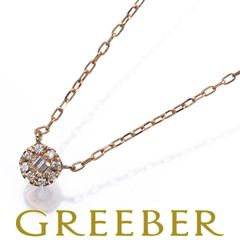 ベルシオラ ダイヤモンド リボン ネックレス K18YG 0.08ct 1.2g - メルカリ